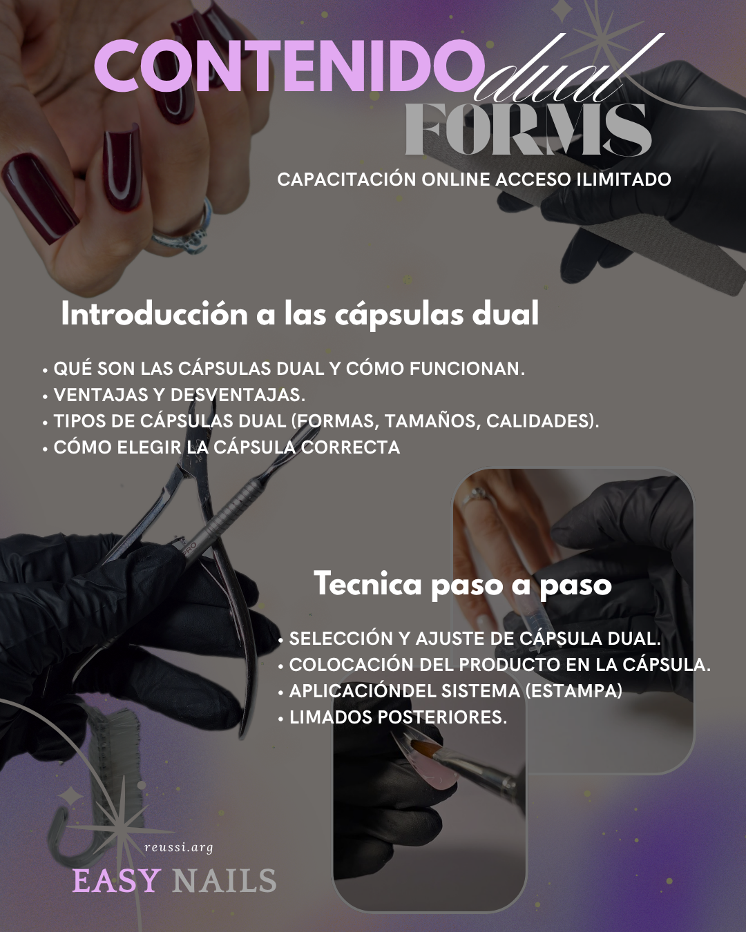 EASY NAILS - DUAL FORMS